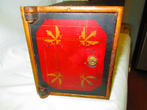 Fantastic Antique Wall Safe Designed to be built into the wall