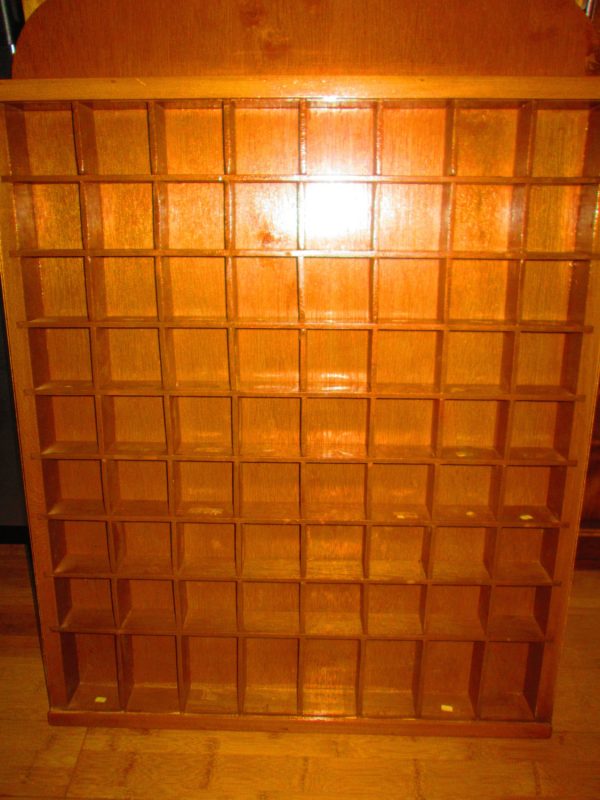 Fantastic Large Glass Front Wooden Wall Hanging Shelf Display Box Shadow Box