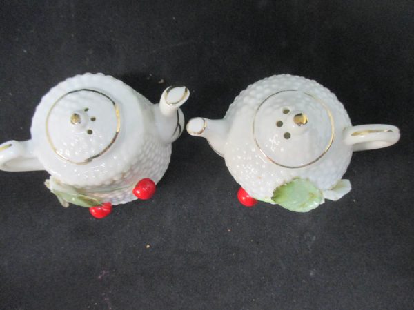 Fantastic Mid Century Coffee and Teapot Salt & Pepper Shakers decor collectible display tableware kitchen farmhouse cottage Fine China Japan