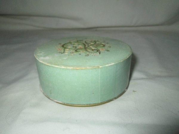 Vintage Avon Face Powder box almost full great vanity decor the color is called Natural Nice vintage powder collectible display