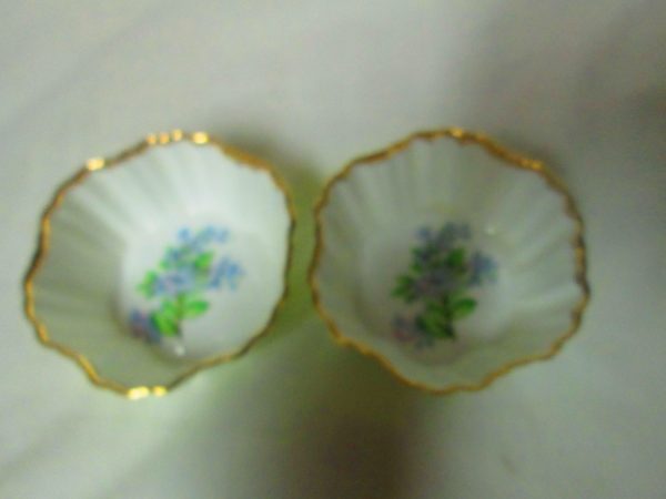 Vintage Foley Fine one China Floral Ramikins Dishes Trinket Jewelry Misc. dishes