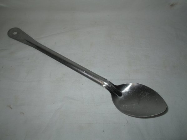 Vintage Large Kitchen Soup Spoon Serving spoon Long Handle Soup Kitchen Industrial Size15" Long Spoon