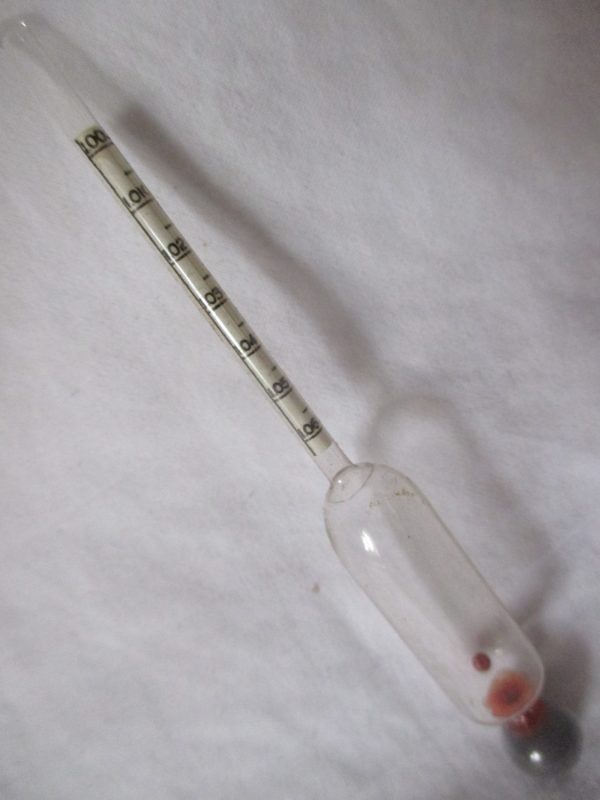 Vintage Squibbs Urinometer Pharmacy Medical Mercury Thermometer Measuring Devise Squibbs glass Pharmaceutical Doctor Collectible Glass