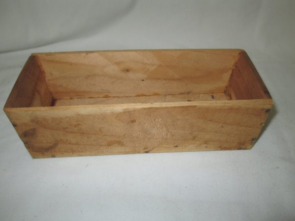 Vintage Wooden Cedar Storage box hand crafted storage box