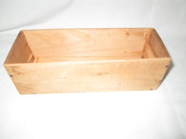 Vintage Wooden Cedar Storage box hand crafted storage box