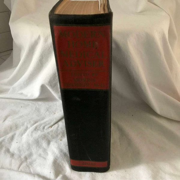 1942 Reference Book Modern Home Medical Adviser hard cover Pharmacy Pharmaceutical Medicine Doctor Hospital Collectible Display RX