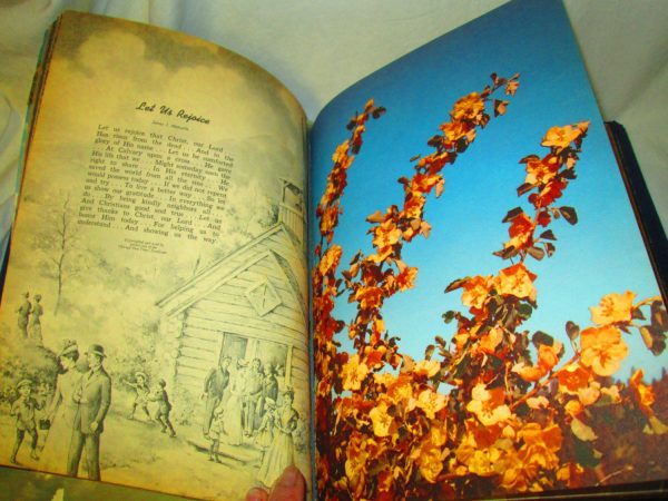 2 Large collection of 1950's Ideals; Pictures Poems Songs & More, Mostly Holiday and Religious Beautiful Large Crafts or Frame