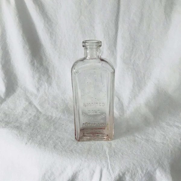 Antique Apothecary Pharmacy bottle medicine jar Medical collectible pharmaceutical Acme Chemical Mfg Co. Limited Sole Mfg.'s New Orleanss