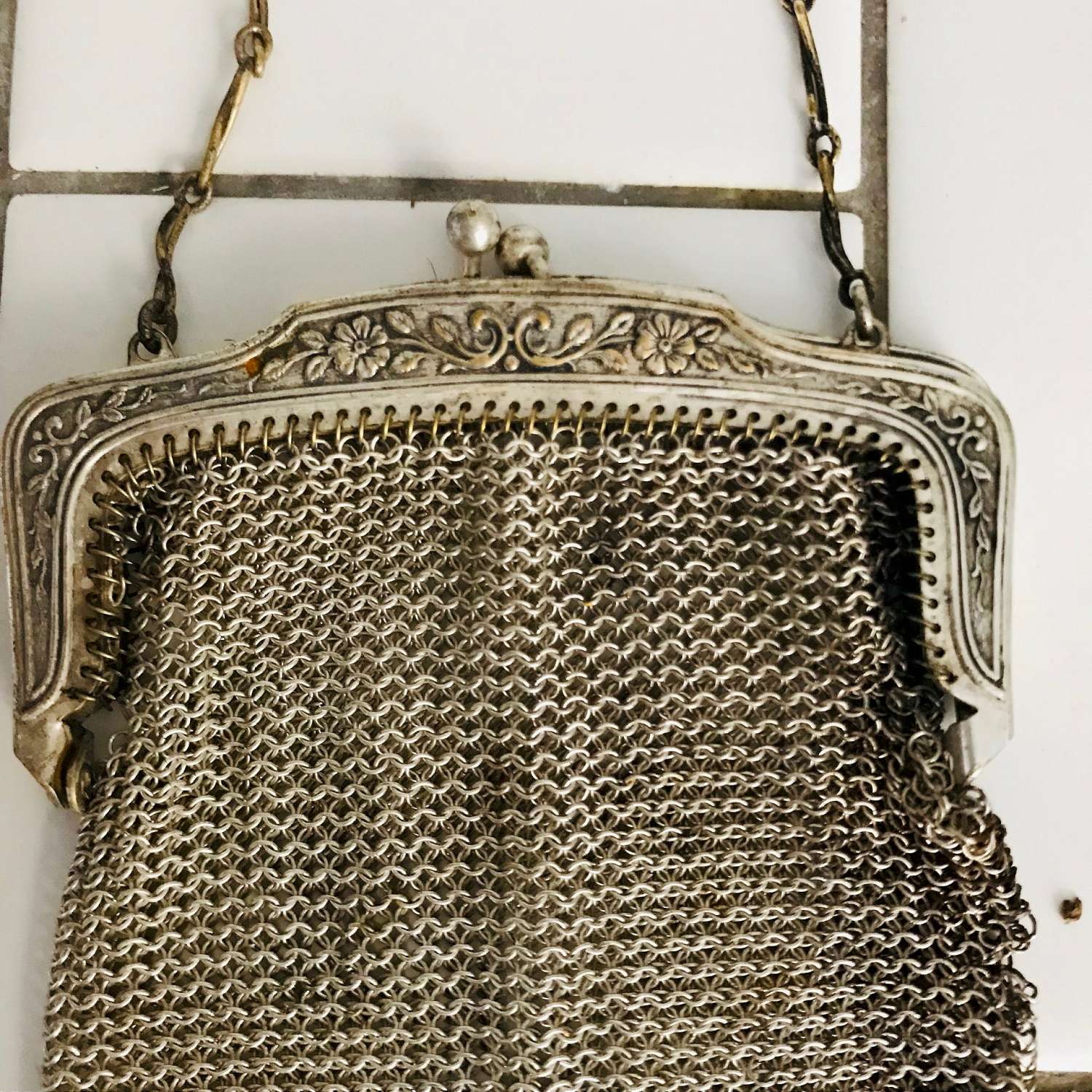 SALE Antique Silver Plated Mesh Purse Early 1900s Chain | Etsy | Mesh purse,  Antique silver, Purses