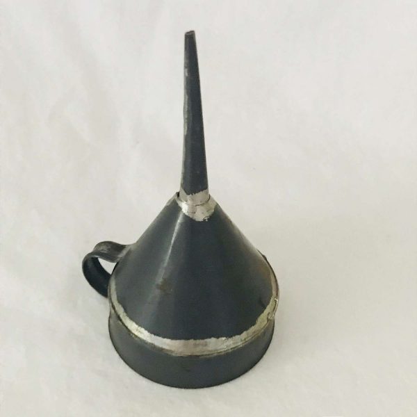 Antique hand made funnel metal rustic primitive farmhouse kitchen decor display collectible