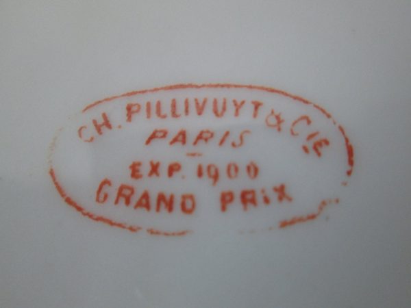 Fantastic Antique Giant French Serving Bowl Mixing Bowl Porcelain Memun CPAC France Paris Grand Prix