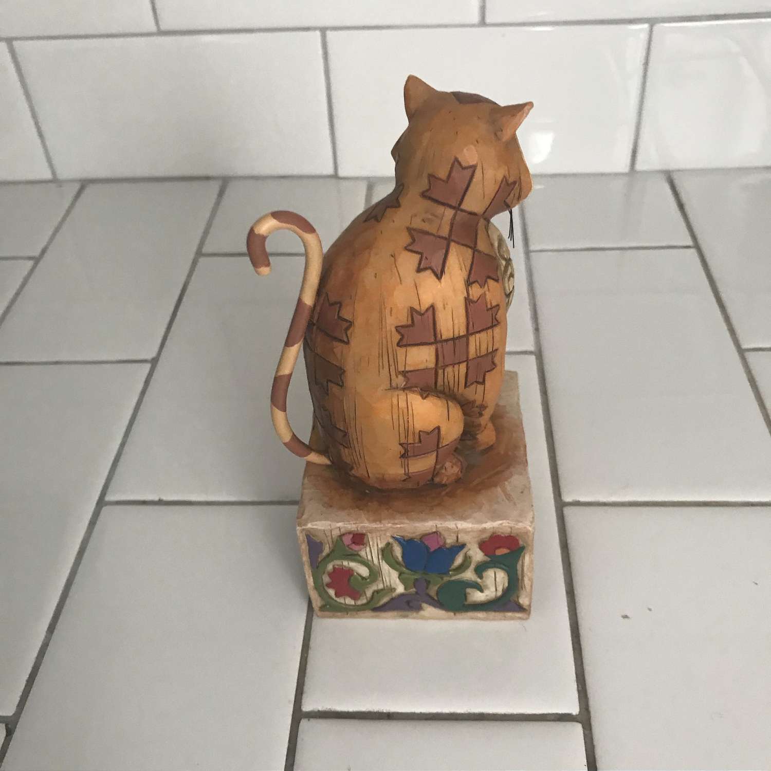 Jim Shore Collectible Jasper Orange with quilted pattern on folk art  base-crazy cat lady cat lovers display figurine – Carol's True Vintage and  Antiques
