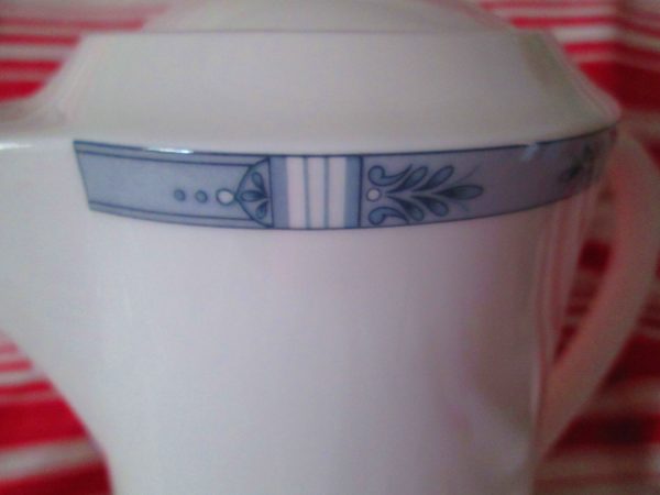 Lenox University Place Japan Coffee Teapot Creamer Sugar Fine Bone China
