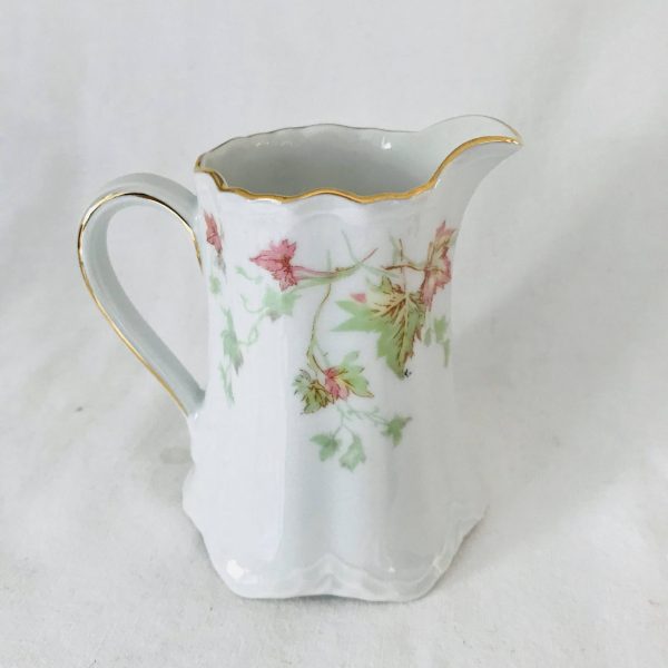Vintage Lorenz Hutschen Reuther cream pitcher creamer collectible display kitchen dining Germany fine bone china