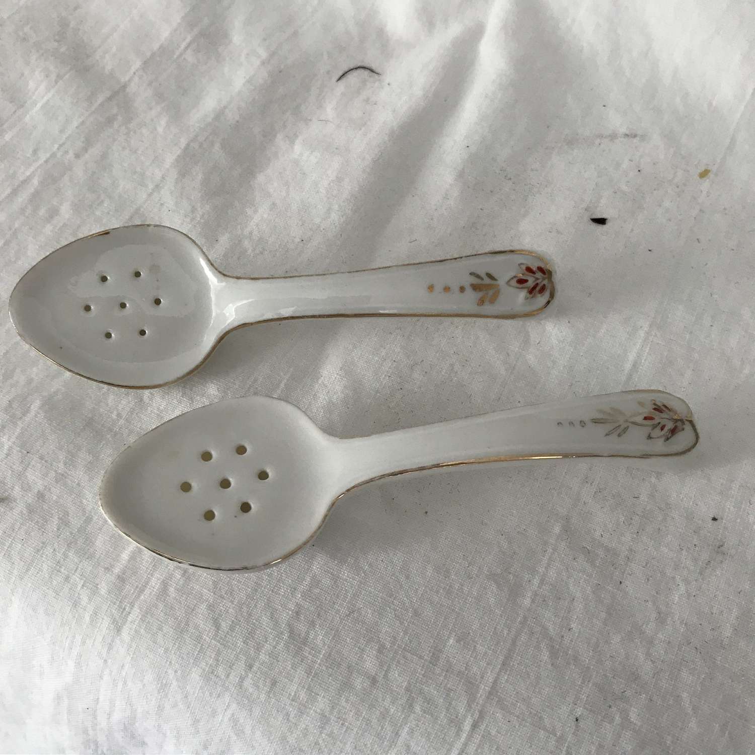 Vintage Salt & Pepper Shakers Pair of Spoons War-time Japan Retro ...