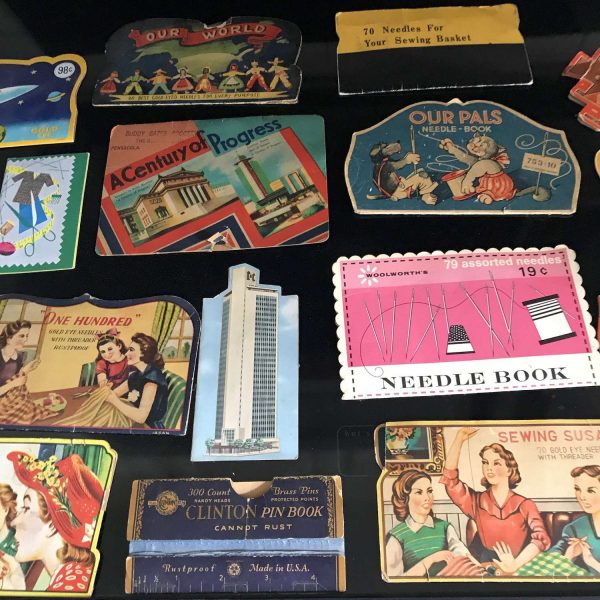 Vintage Sewing Needles Advertising display Lot 1  Sewing Machines  collectible farmhouse 20 pieces