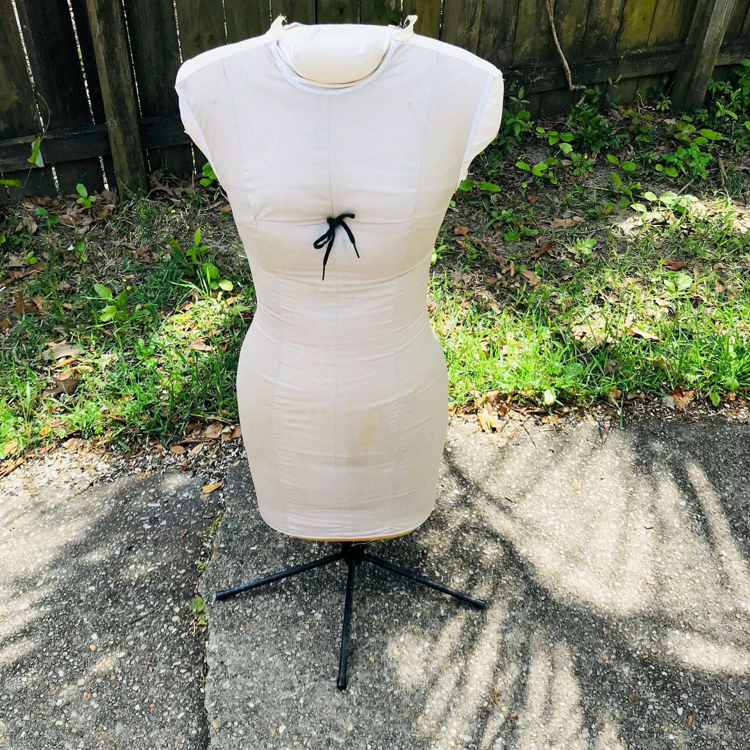 Vintage Torso Display Dressmakers Body Mannequin Antique Foam slip