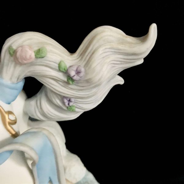 Vintage Unicorn Princeton Gallery The Millennium Unicorn Fine Porcelain 1999 Collectible Whimsical Gift Display horse