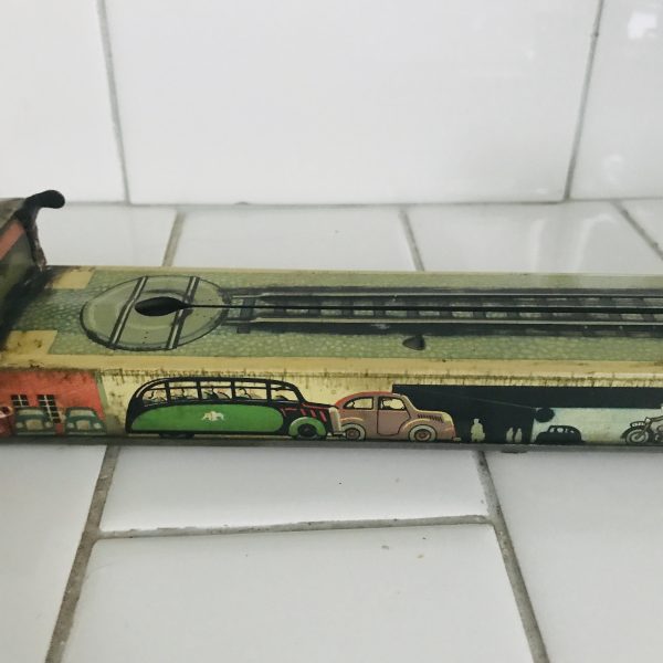 Arnold Rangierbahn No. 570 Turning Railway Station Kok Wagon 50er Tin Toy