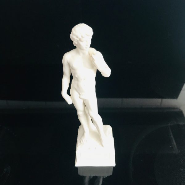 Goebel Michelangelo's David Bisque Statue 1956 HF21 24 Western Germany V with full bee collectible display figurine
