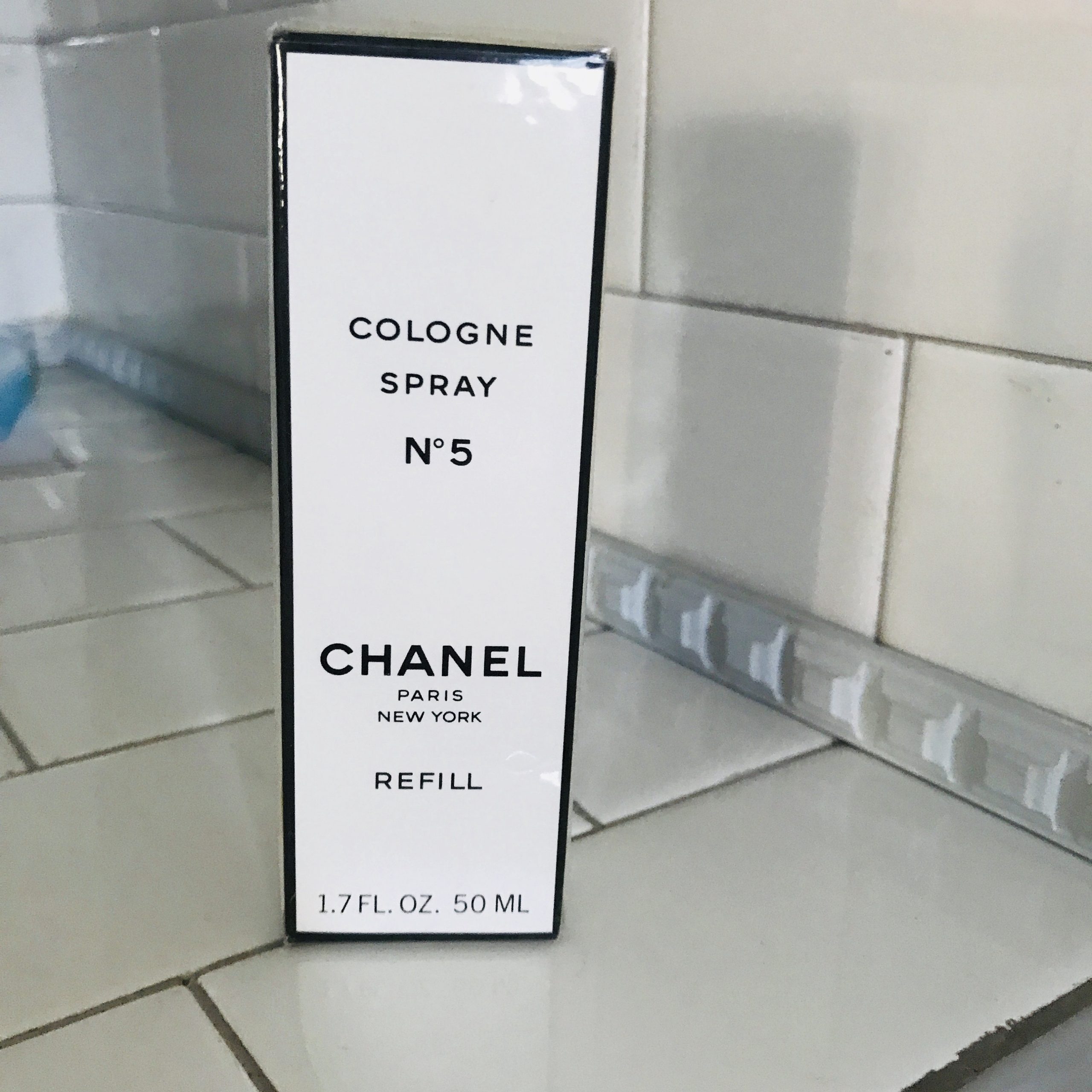 Vintage Chanel No 5 Cologne Spray Refill 1.7 oz 50 ml Sealed in original  box 1970's original scent cellophane sealed – Carol's True Vintage and  Antiques