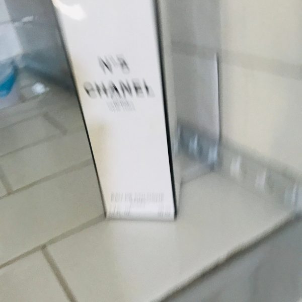 Vintage Chanel No 5 Cologne Spray Refill 1.7 oz 50 ml Sealed in original box 1970's original scent cellophane sealed