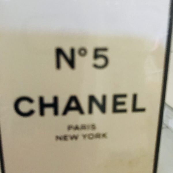 Vintage Chanel No 5 Eau De Cologne Spray 1.7 oz 50 ml Sealed in original box 1970's original scent cellophane sealed