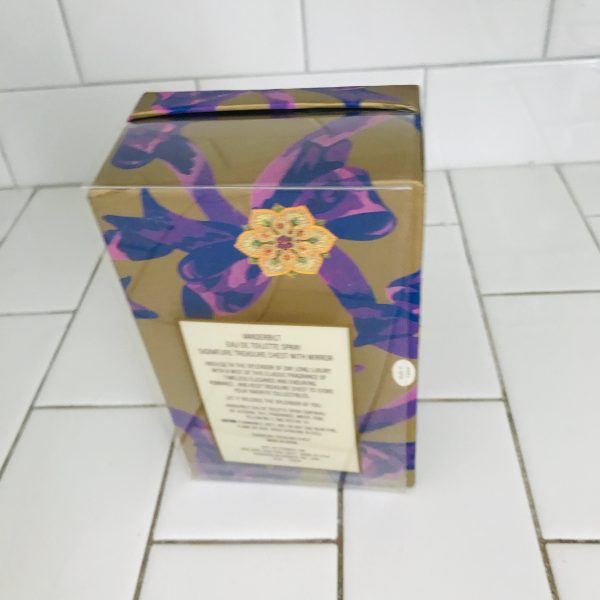 Vintage 80's Gloria Vanderbuilt Eau De Toilette Spray New in box original scent collectible vanity perfume cologne