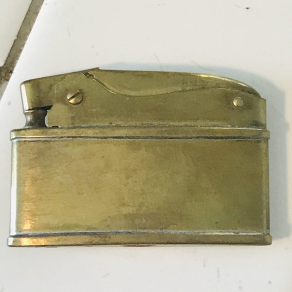 Vintage Brass lighter made in Japan Collectible display ladies purse