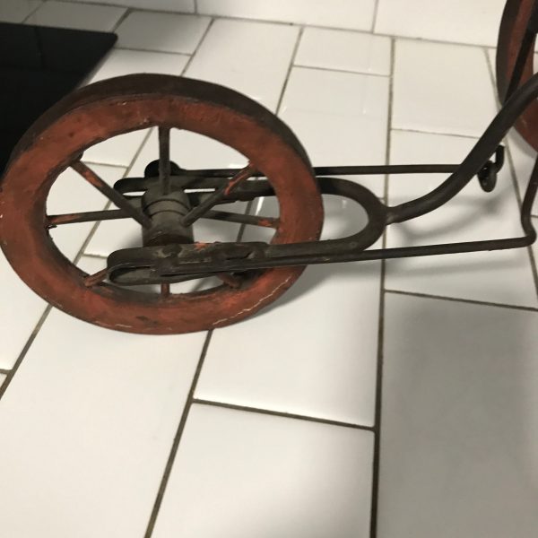Antique Wheelchair wheel chair Salesman's Sample self driven by hand medical collectible display turn of the century