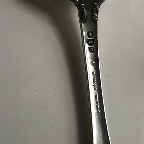 Vintage Gorham Sterling silver teaspoons 7 pieces Chelsea pattern 236 grams