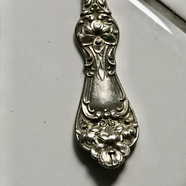 Vintage Ornate Sterling silver fork Manchester 15 grams