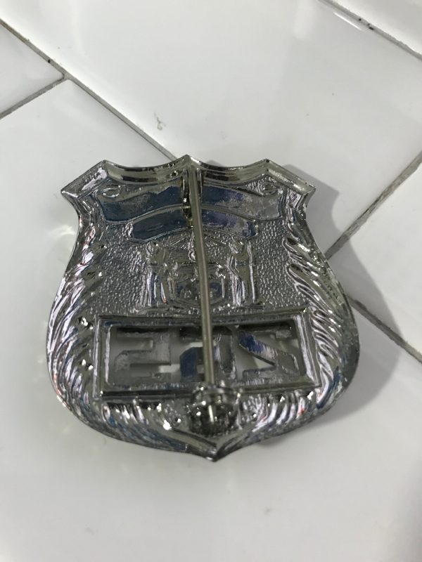 Obsolete Badge Ellenville Police #265 Shield badge New York Excellent condition collectible display