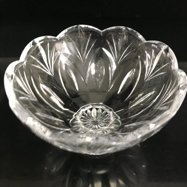 Vintage Medium Waterford crystal bowl Beautiful pattern full lead crystal made in Germany collectible display